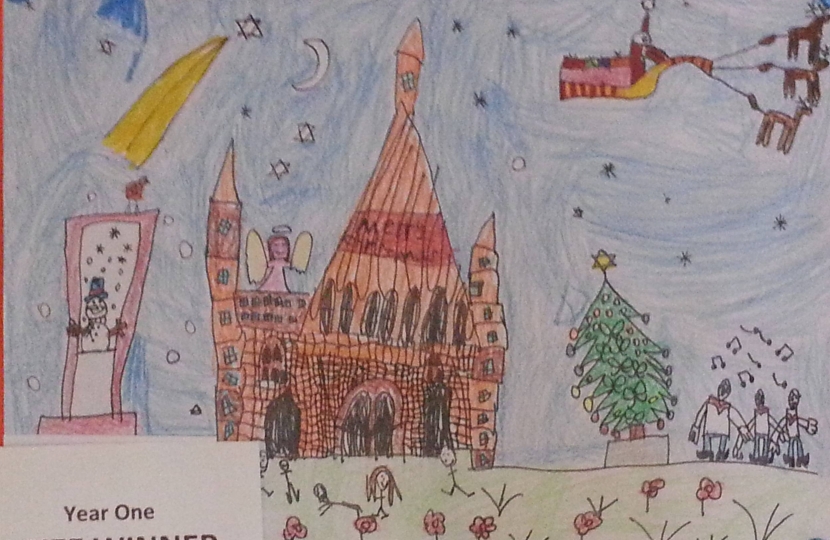 2012 christmas card competition winning design