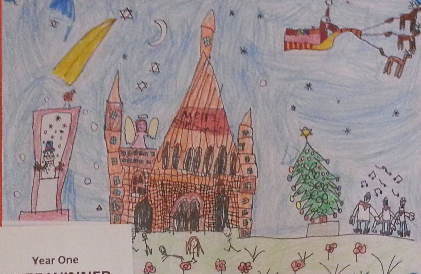 2012 christmas card competition winning design
