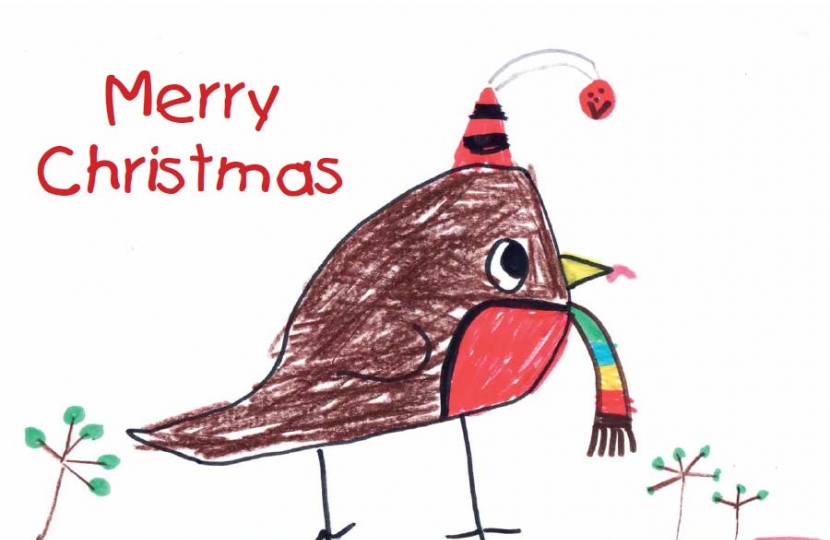 2013 Christmas card winning design