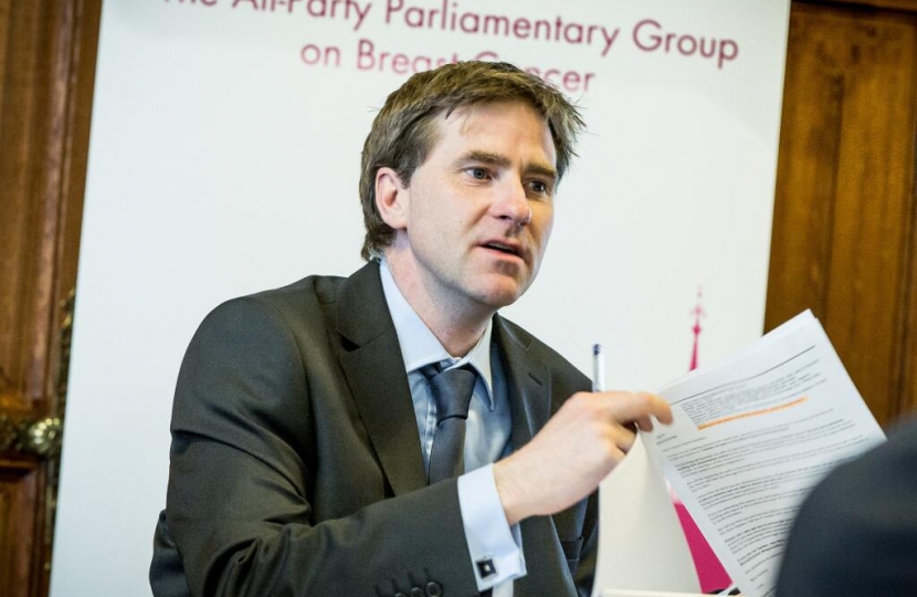 Steve Brine APPG breast cancer inquiry