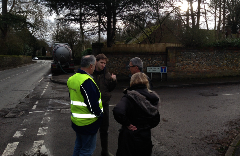 Hursley floods