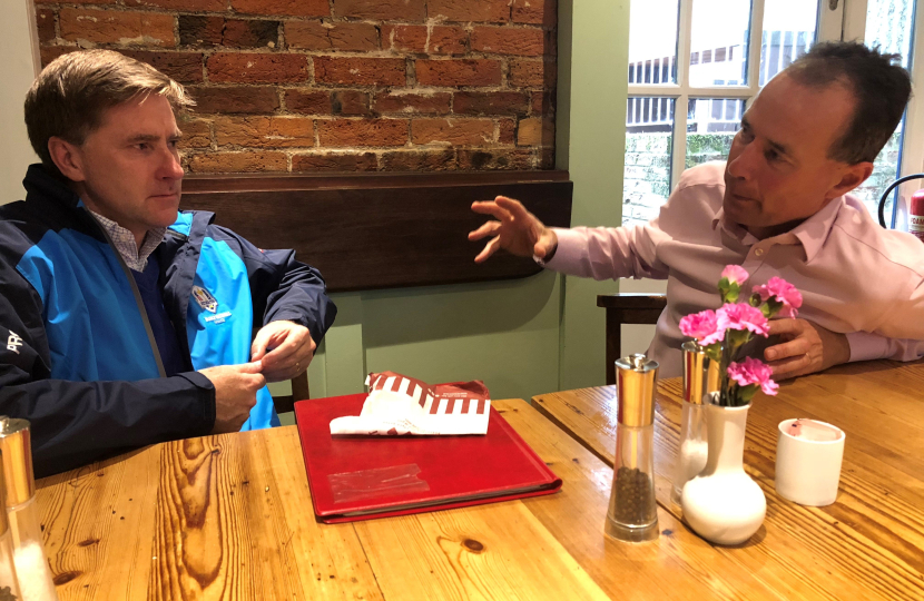 Steve Brine chats with Roger Walker about Graze Festival