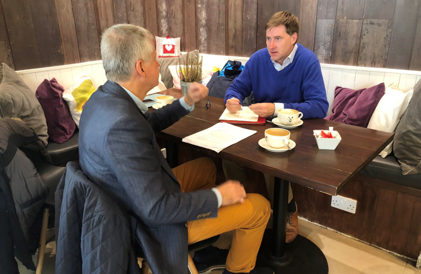 Steve Brine and Angus Somerville