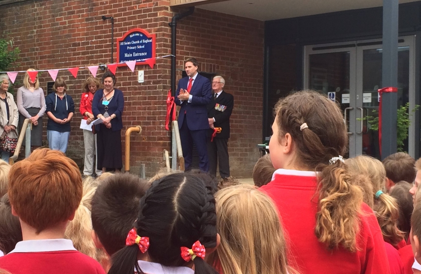 All Saints School new building