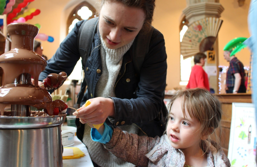 A church that welcomes the community in