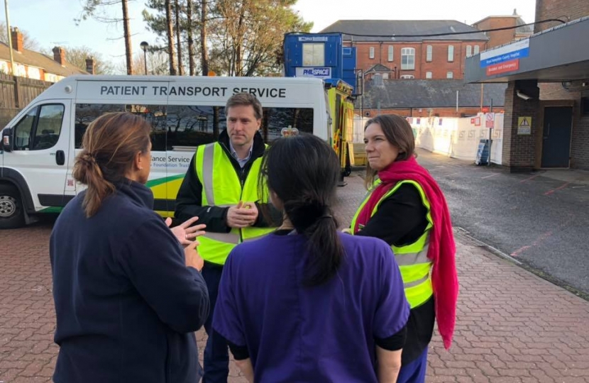 Building work for the new emergency department at RHCH