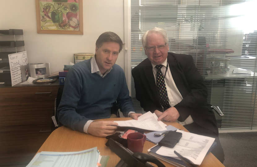 Steve meets education chief