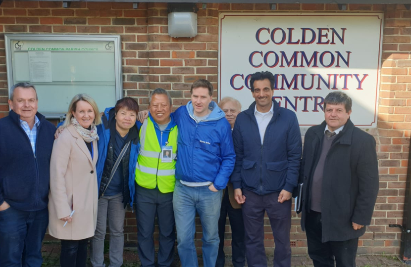 Andy Lai and Steve Brine MP