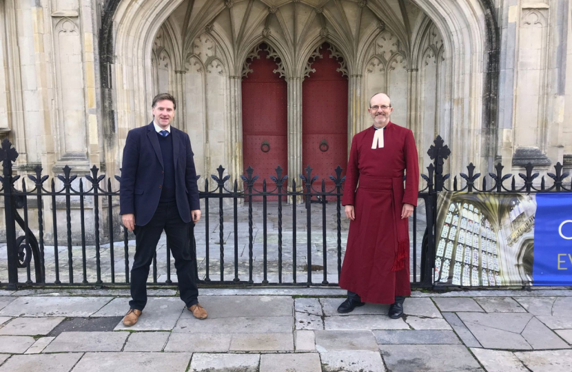 Steve Brine and Roland Riem