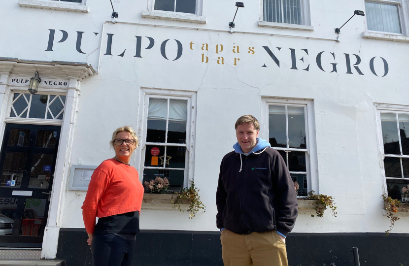 Steve Brine at Pulpo Nego