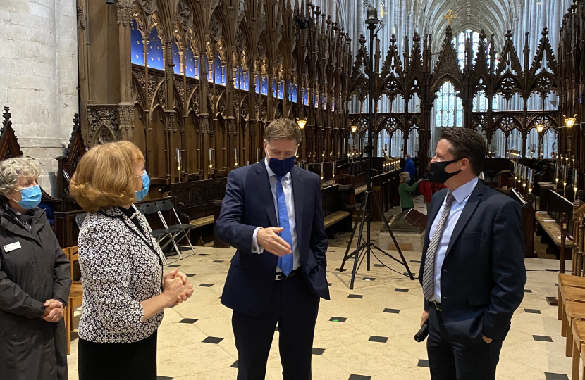 Minister visit one