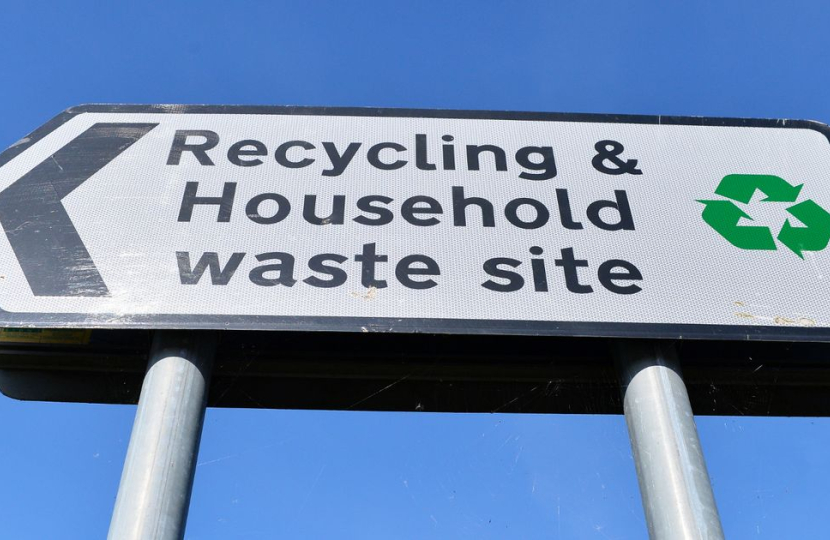 Hampshire County Council civic amenity site