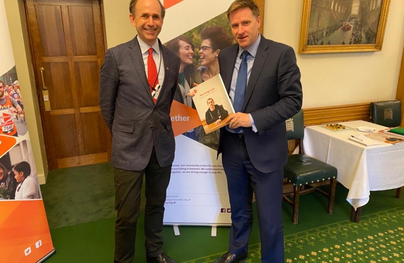 Steve Brine at MS Society event