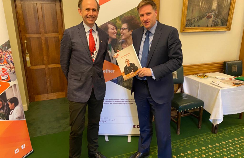 Steve Brine at MS Society event