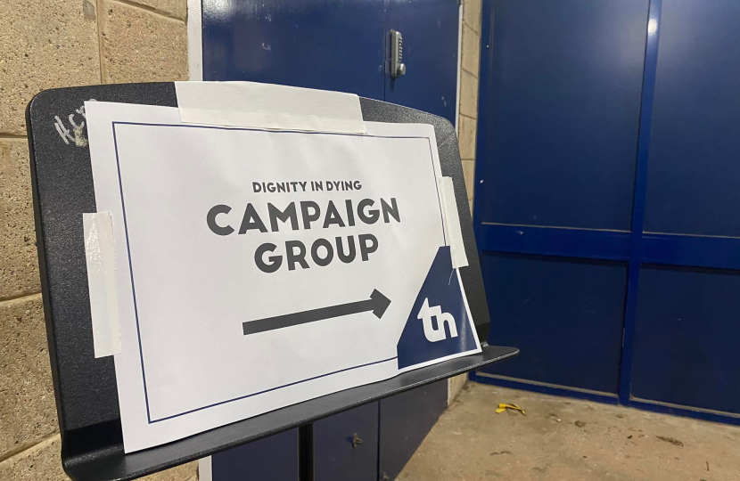 Dignity in Dying meeting