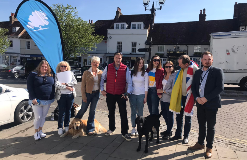 Steve Brine, Donna Jones and the local conservative team