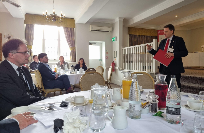 Chamber breakfast 1