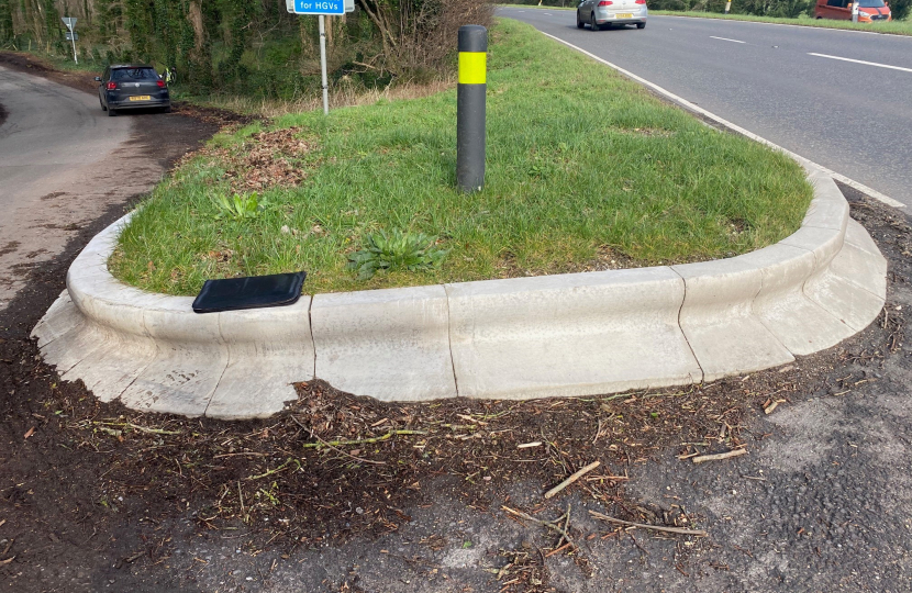 A31 kerbstone