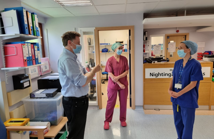 Steve Brine MP at RHCH