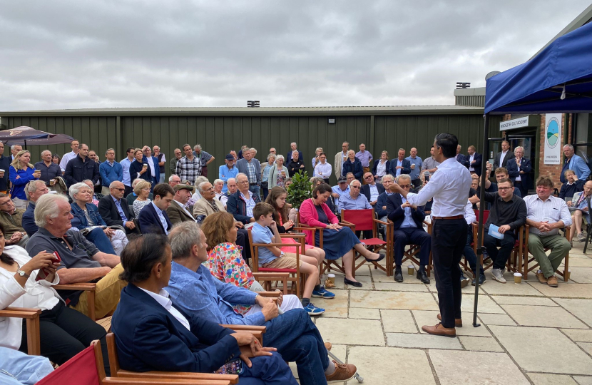 Rishi in Winchester 31.07.22