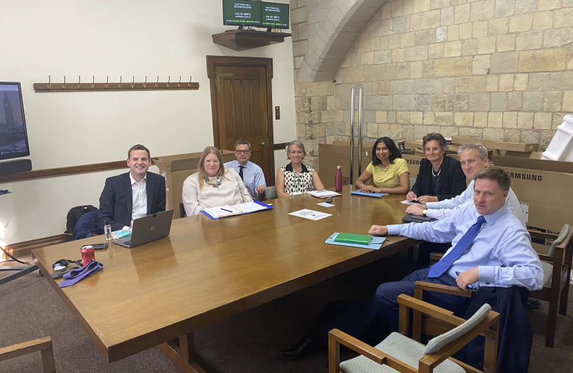 Hampshire MPs with the PCC and CC