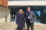 Steve Brine MP and Prof Sarah Greer