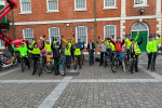 School cycle bus