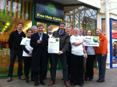 Opening Green Deal shop
