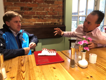 Steve Brine chats with Roger Walker about Graze Festival