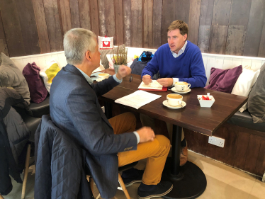 Steve Brine and Angus Somerville