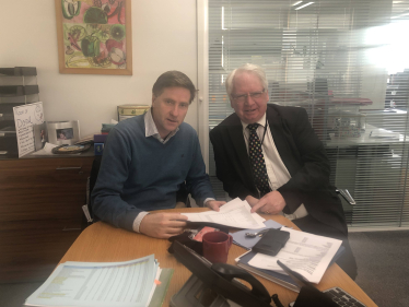 Steve meets education chief