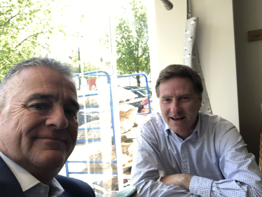 Youth Options Mark Dixon and Steve Brine MP