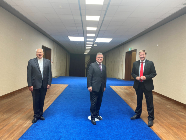 Buckland visit - Court