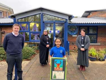 2020 Christmas card winner