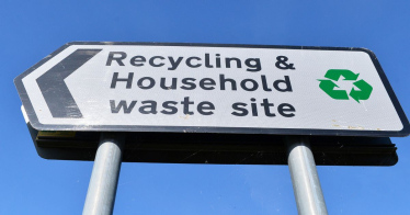 Hampshire County Council civic amenity site