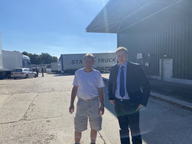 StageTruck Steve Brine MP