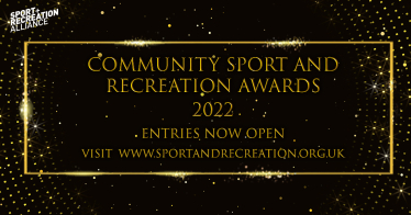 Community Sport and Recreation Awards graphic