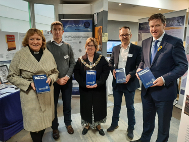 Steve Brine at the opening event