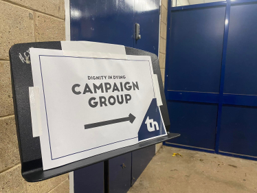 Dignity in Dying meeting