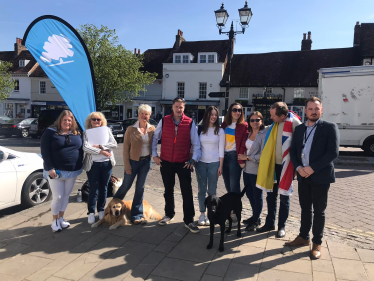 Steve Brine, Donna Jones and the local conservative team