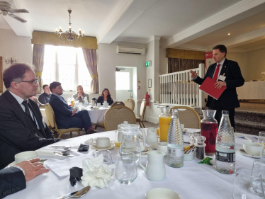 Chamber breakfast 1