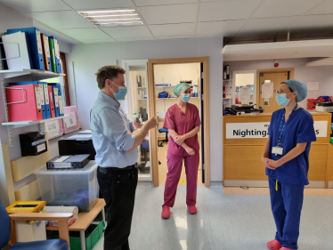 Steve Brine MP at RHCH