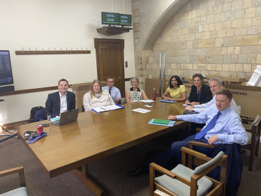 Hampshire MPs with the PCC and CC